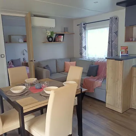 Kemp Ronce Les Bains Siblu Superbe Mobil Homme Et Terrasse Fermee La Tremblade